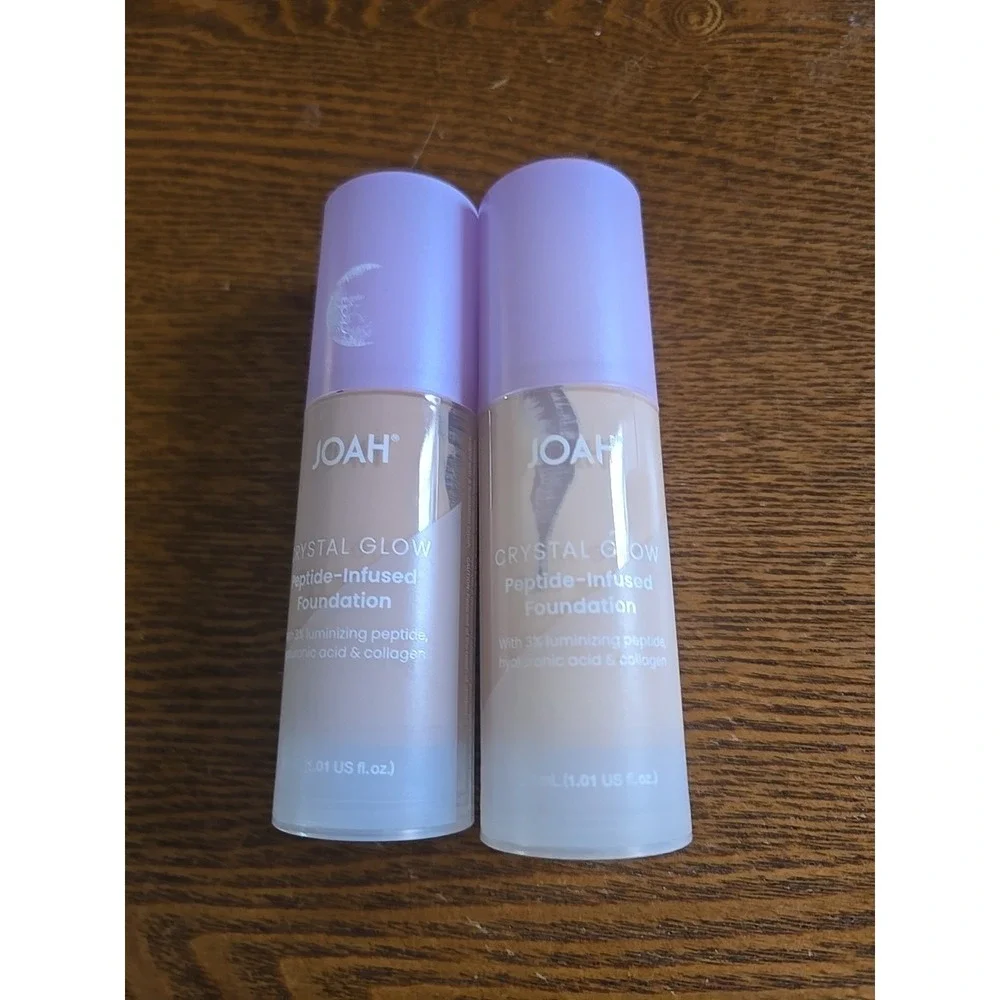 JOAH LN030‎ Crystal Glow Peptide-Infused Foundation 2-in-1 Multitasking Korean